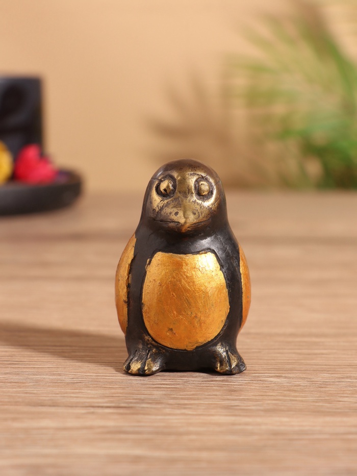 Сувенир «Пингвин», 3×4×6 см, бронза