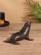 Сувенир «Тюлень», 10×8×7 см, бронза - Фото 2