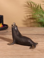 Сувенир «Тюлень», 10×8×7 см, бронза - Фото 3