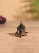 Сувенир «Дельфин», 9×4×4 см, бронза - фото 35341577