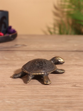 Сувенир «Черепашка», 9×7×3 см, бронза