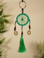 Брелок «Ловец снов», 4×15 см, тёмно-зелёный - Фото 2