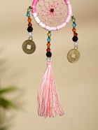 Брелок «Ловец снов», 4×15 см, бледно-розовый - Фото 3