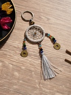 Брелок «Ловец снов», 4×15 см, бежевый - Фото 1