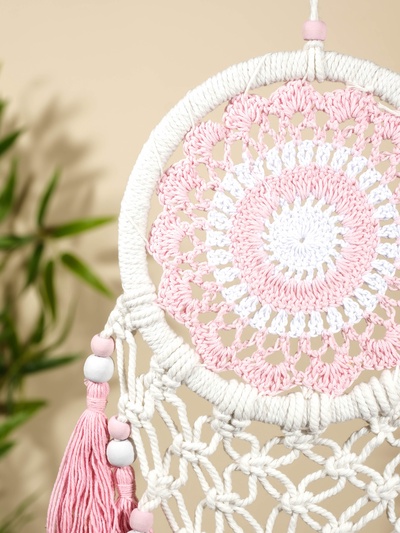 Ловец снов, 17×50 см, нежно розовый