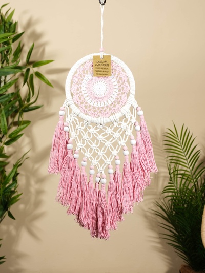 Ловец снов, 17×50 см, нежно розовый