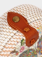 Сумка женская через плечо плетёная «Бабочки», 15×6×60 см, ротанг - Фото 5