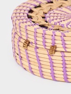 Сумка плетеная ротанг "Мандала" сиреневый, 20х6х70 см - фото 809281596 Сумка плетеная ротанг "Мандала" сиреневый, 20х6х70 см - фото 809281596