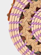 Сумка плетеная ротанг "Мандала" сиреневый, 20х6х70 см - фото 809281592 Сумка плетеная ротанг "Мандала" сиреневый, 20х6х70 см - фото 809281592