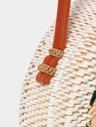 Сумка женская через плечо плетёная «Мандала», 20×6×70 см, ротанг, бежевая - Фото 4