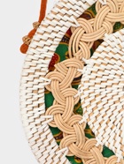 Сумка женская через плечо плетёная «Мандала», 20×6×70 см, ротанг, бежевая - Фото 6