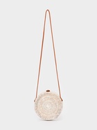 Сумка женская через плечо плетёная «Мандала», 20×6×70 см, ротанг, бежевая - Фото 9