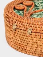 Сумка плетеная ротанг "Капля" зелёный, 20х6х70 см - фото 809281615 Сумка плетеная ротанг "Капля" зелёный, 20х6х70 см - фото 809281615