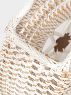 Сумка женская плетёная «Звезда», 25×10×35 см, ротанг, белая - Фото 4