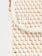 Сумка плетеная ротанг "Классик", 20х10х36 см, белый - фото 809281639 Сумка плетеная ротанг "Классик", 20х10х36 см, белый - фото 809281639