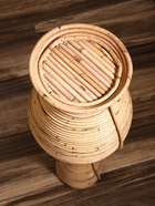 Ваза напольная, 25×25×70 см, плетёная, ротанг - фото 33409688