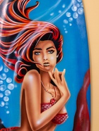 УЦЕНКА Панно «Доска для сёрфа. Русалка», дерево, 80×21 см 10464405