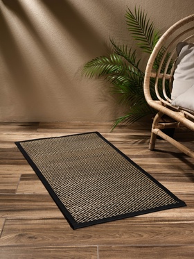 Коврик плетёный, сиграс, 100×50×0.7 см