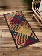 Коврик плетёный из листьев пандануса, 100×45×0.7 см - Фото 1