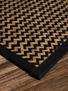 Коврик плетёный из листьев пандануса, 100×45×0.7 см - Фото 4