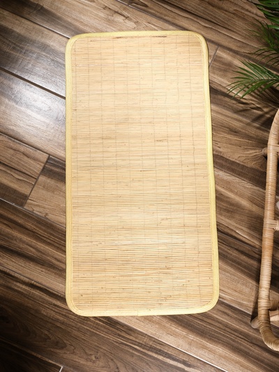 Коврик плетеный из ротанга, 100х50х0,7 см