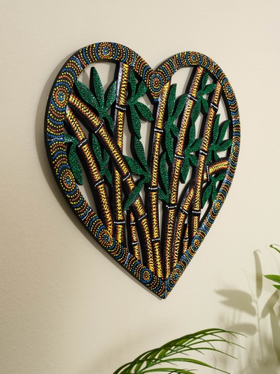 Панно резное «Сердце», 40×40×0.6 см