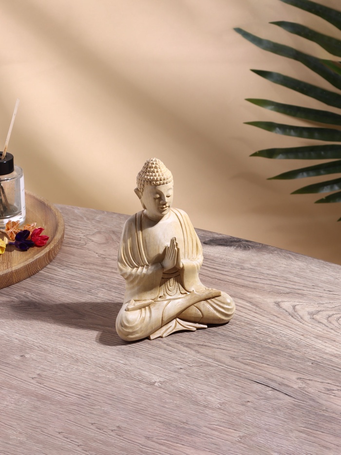 Сувенир «Будда Бесконечной Мудрости», 15×10×23 см, крокодиловое дерево