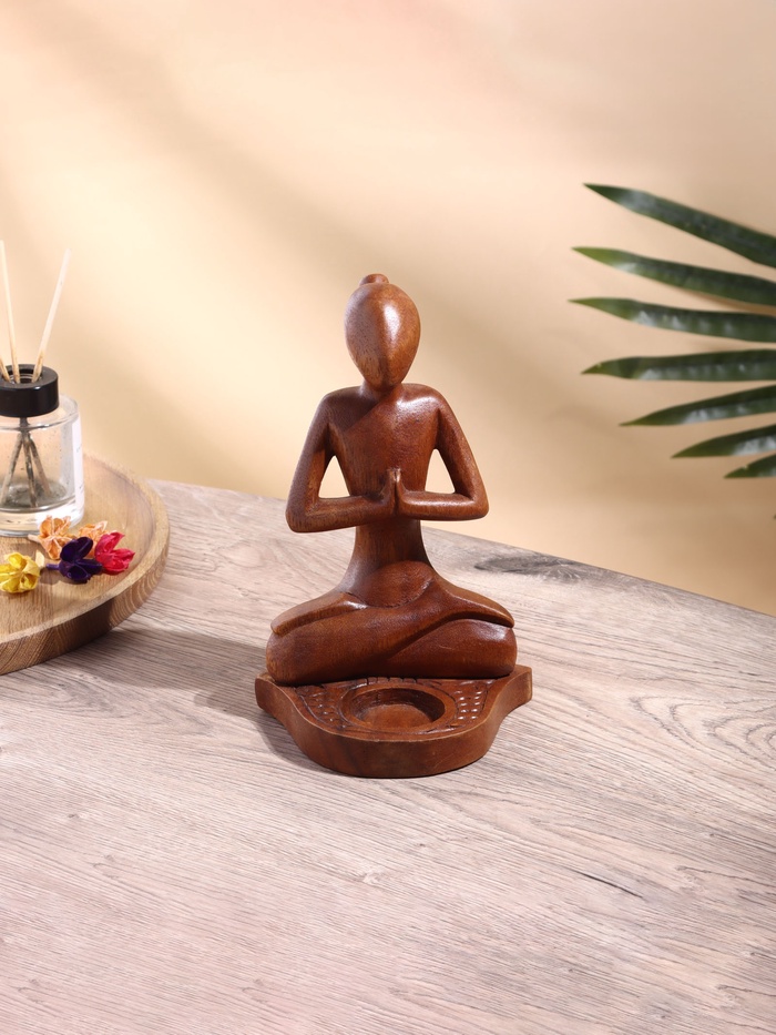 Подставка под благовония «Медитация», 14×15×30 см, дерево суар - Фото 1