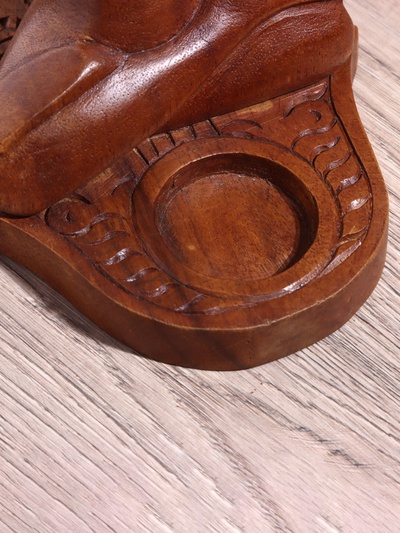 Подставка под благовония «Медитация», 14×15×30 см, дерево суар