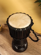 Сувенирный музыкальный инструмент «Барабан Джембе», 25×25×40 см, махагон 10485431 Сувенирный музыкальный инструмент «Барабан Джембе», 25×25×40 см, махагон 10485431