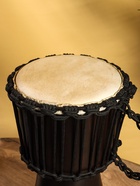 Сувенирный музыкальный инструмент «Барабан Джембе», 25×25×40 см, махагон 10485431 Сувенирный музыкальный инструмент «Барабан Джембе», 25×25×40 см, махагон 10485431