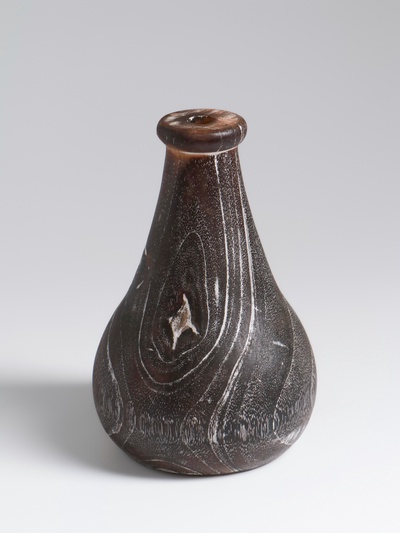 Ваза для сухоцветов «Агата», 11×11×14 см, дерево Джати, тёмно-коричневая