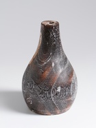 Ваза для сухоцветов «Аделина», 10×10×15 см, дерево джати, тёмно-коричневая  (артикул 10485748)  большой выбор товаров оптом и в розницу по низким ценам с доставкой