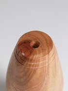 Ваза для сухоцветов «Бьянка», 9×9×15 см, дерево Джати, коричневая 10485751