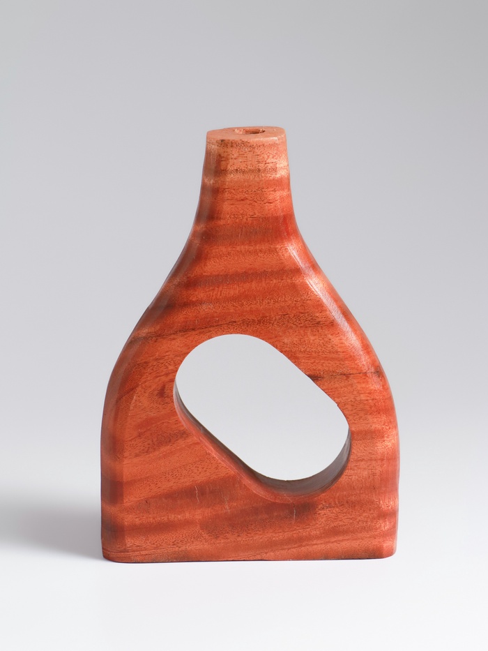 Ваза для сухоцветов «Катарсис», 12×3×18 см, дерево джати, коричневая - Фото 1