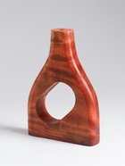 Ваза для сухоцветов «Катарсис», 12×3×18 см, дерево джати, коричневая - Фото 4