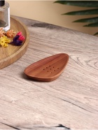 Мыльница, дерево Джати, 13×8×1.5 см, коричневая - Фото 2