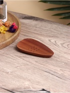 Мыльница, дерево Джати, 13×8×1.5 см, коричневая - Фото 3