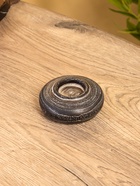 Подсвечник из дерева Джати, d=3 см,10×10×4 см, тёмно-коричневый - фото 53407945