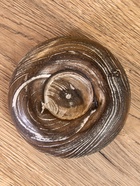 Подсвечник из дерева Джати, d=3 см, 10×10×3 см, тёмно-коричневый - фото 53407962