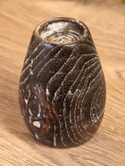 Подсвечник, d=4 см, 8×8×11 см, дерево Джати, тёмно-коричневый - фото 53407964