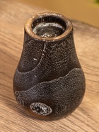 Подсвечник, d=4 см, 9×9×12 см, дерево Джати, тёмно-коричневый 10485798