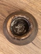 Подсвечник, d=4 см, 9×9×12 см, дерево Джати, тёмно-коричневый 10485798