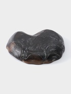 Тарелка «Ракушка», 26×23×3 см, дерево джати, тёмно-коричневая 10485827