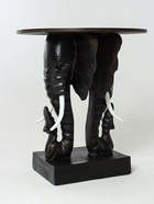 Стол круглый «Слоны», 50×50×58 см, дерево албезия 10616214 Стол круглый «Слоны», 50×50×58 см, дерево албезия 10616214