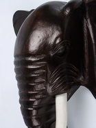 Панно настенное «Голова слона», 80×35×100 см, дерево албезия - Фото 3