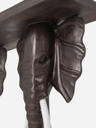 Стол «Слоны», 100×30×90 см, дерево албезия 10616218