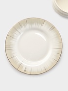 Чайная пара WY Golden rays, 2 предмета: чашка 220 мл, блюдце, фарфор, белая - Фото 3