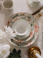 Тарелка WY Pink O'hara, d=27 см, фарфор, зелёная - Фото 7