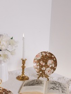 Тарелка WY Pink O'hara, d=27 см, фарфор, коричневая - Фото 5